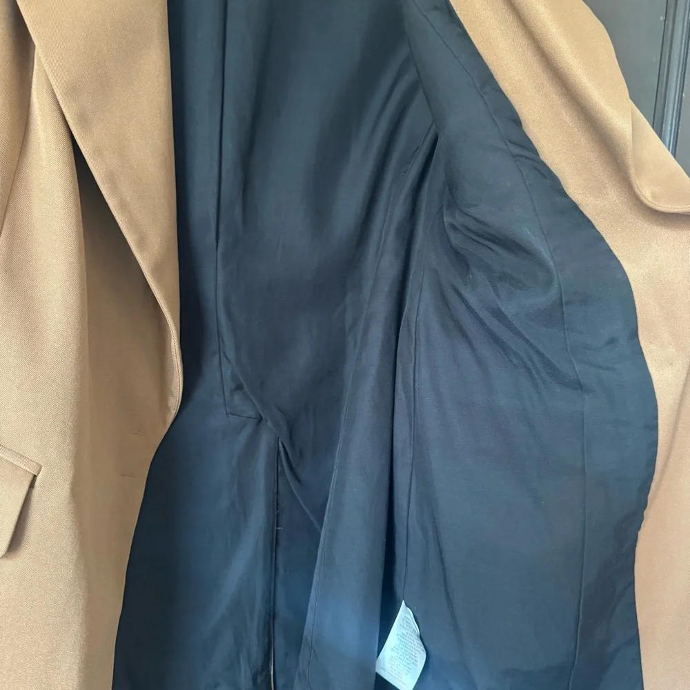 Tibi Techy Knit Sleeve Blazer, Size 10 - Picture 9 of 13